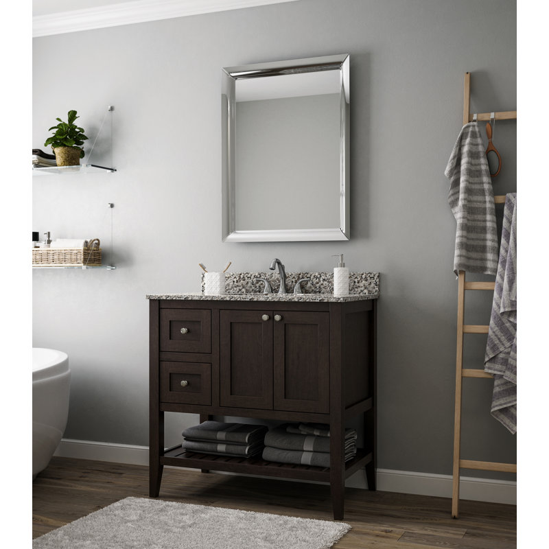 Beachcrest Home Galveston 42" Single Bathroom Vanity Base Only